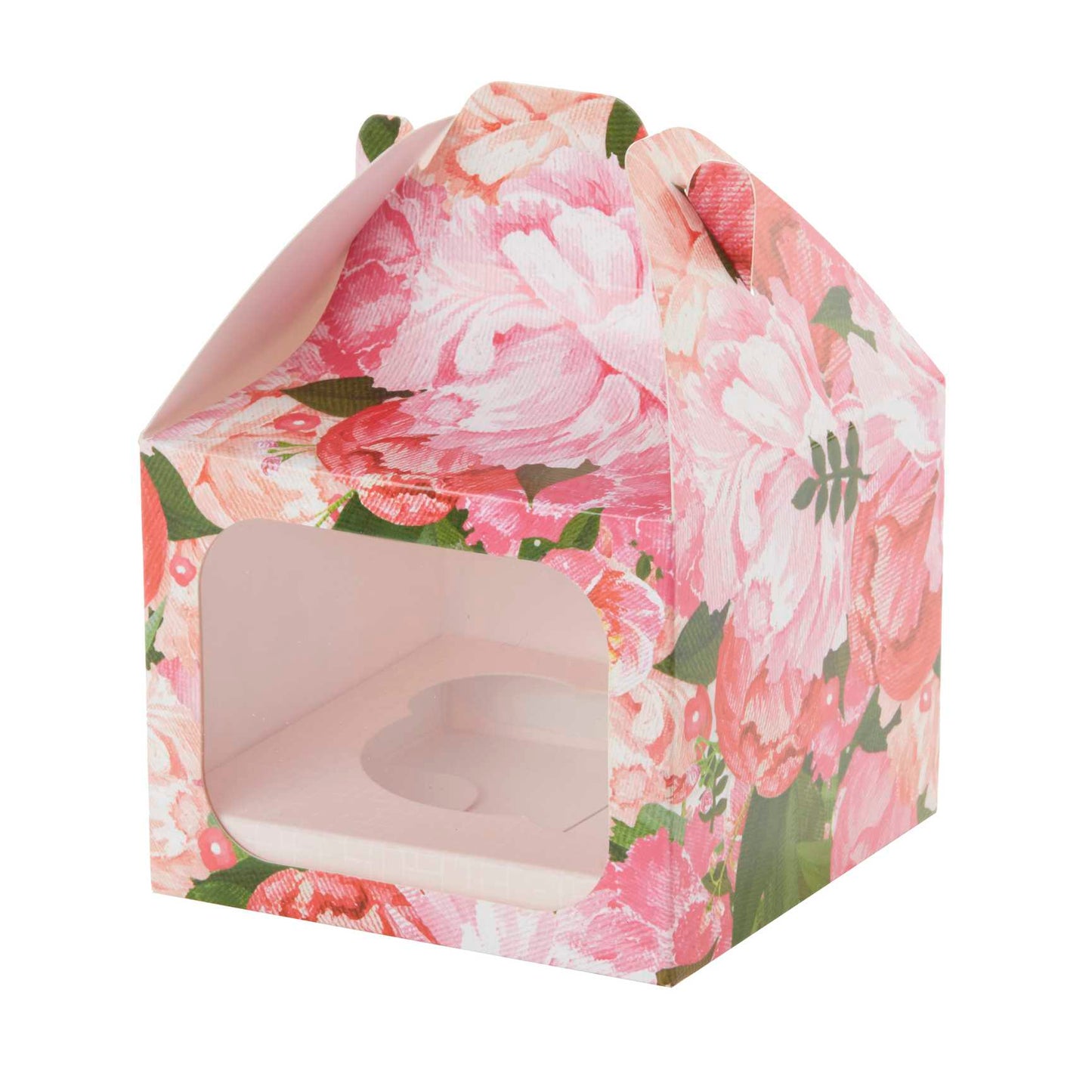 Floral Single Cupcake Box
