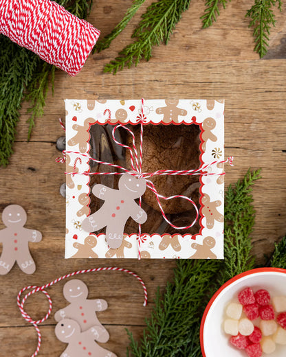 Gingerbread Man Cookie Boxes