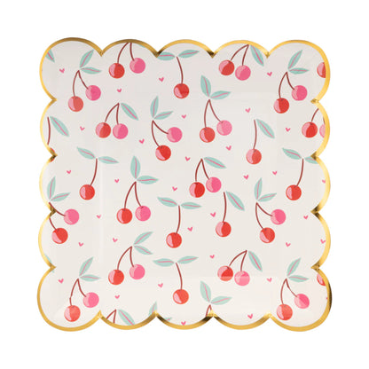 Cherry Bunches Plate