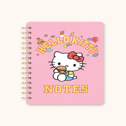 Hello Kitty College Letters Agatha Notebook With Sticker Sheet