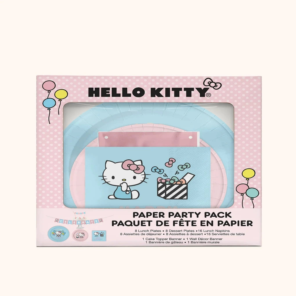 Hello Kitty Happy Birthday Paper Party Pack