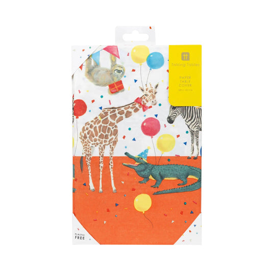 Party Safari Paper Table Cover