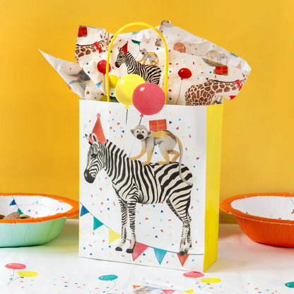 Party Safari Paper Treat Bags - 8 Pack