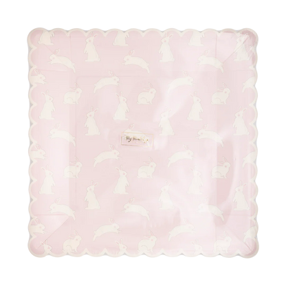 Bunny Pattern Paper Plate