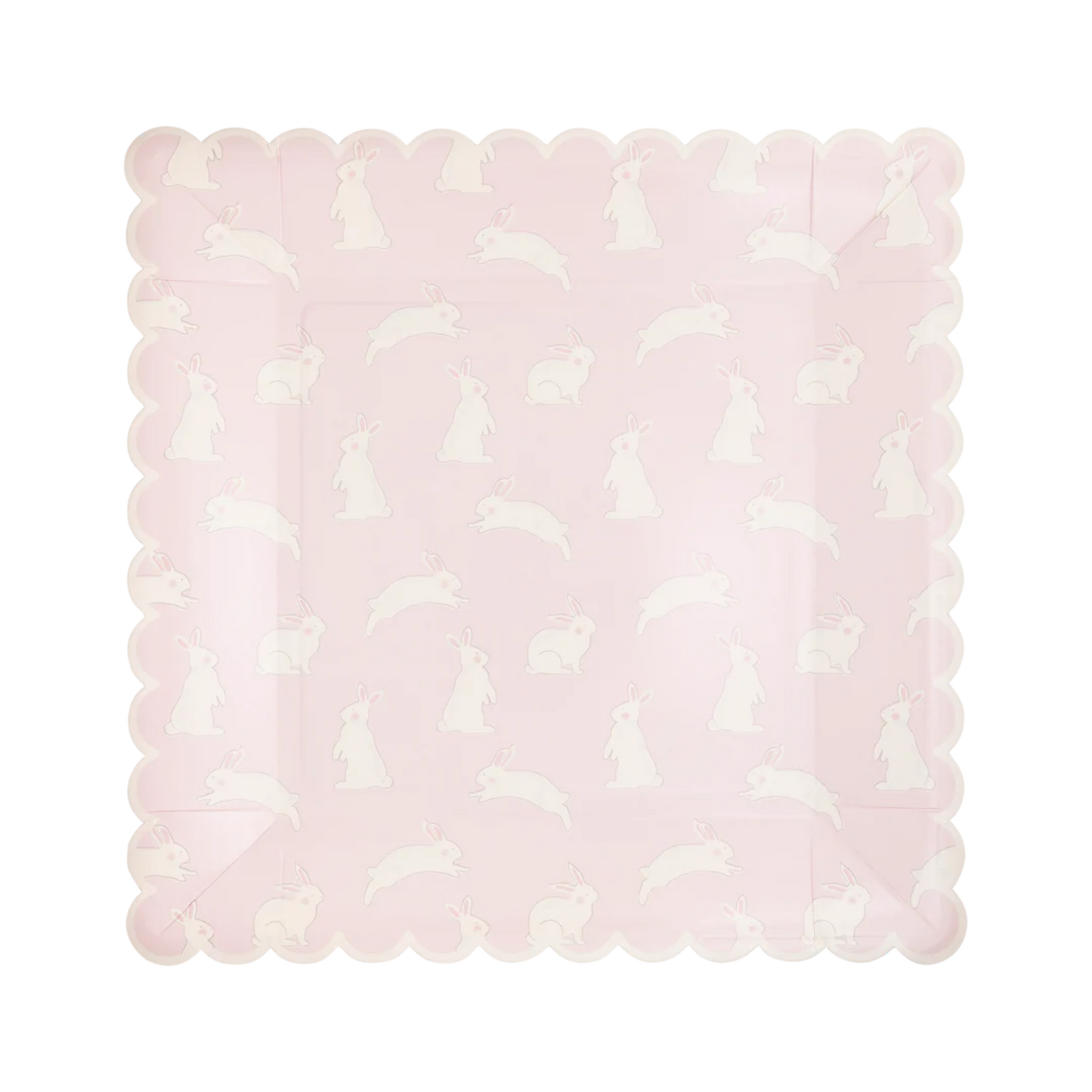 Bunny Pattern Paper Plate