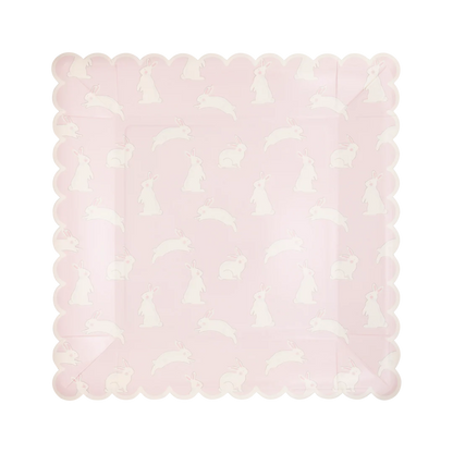Bunny Pattern Paper Plate