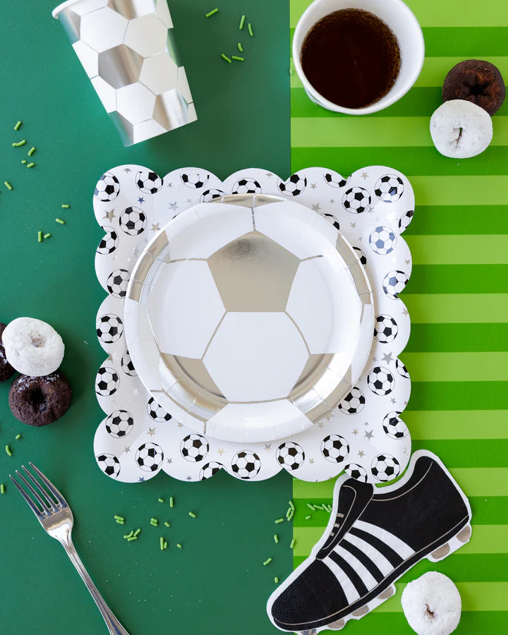 Soccer Round Plate