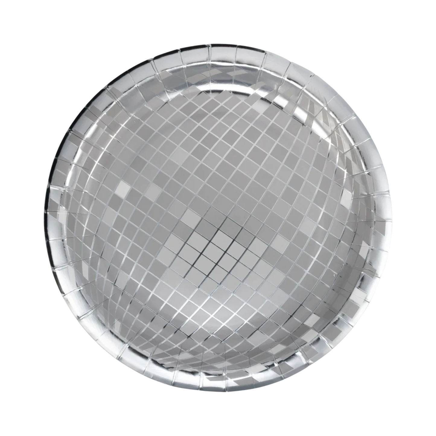 Silver Disco 9" Plate