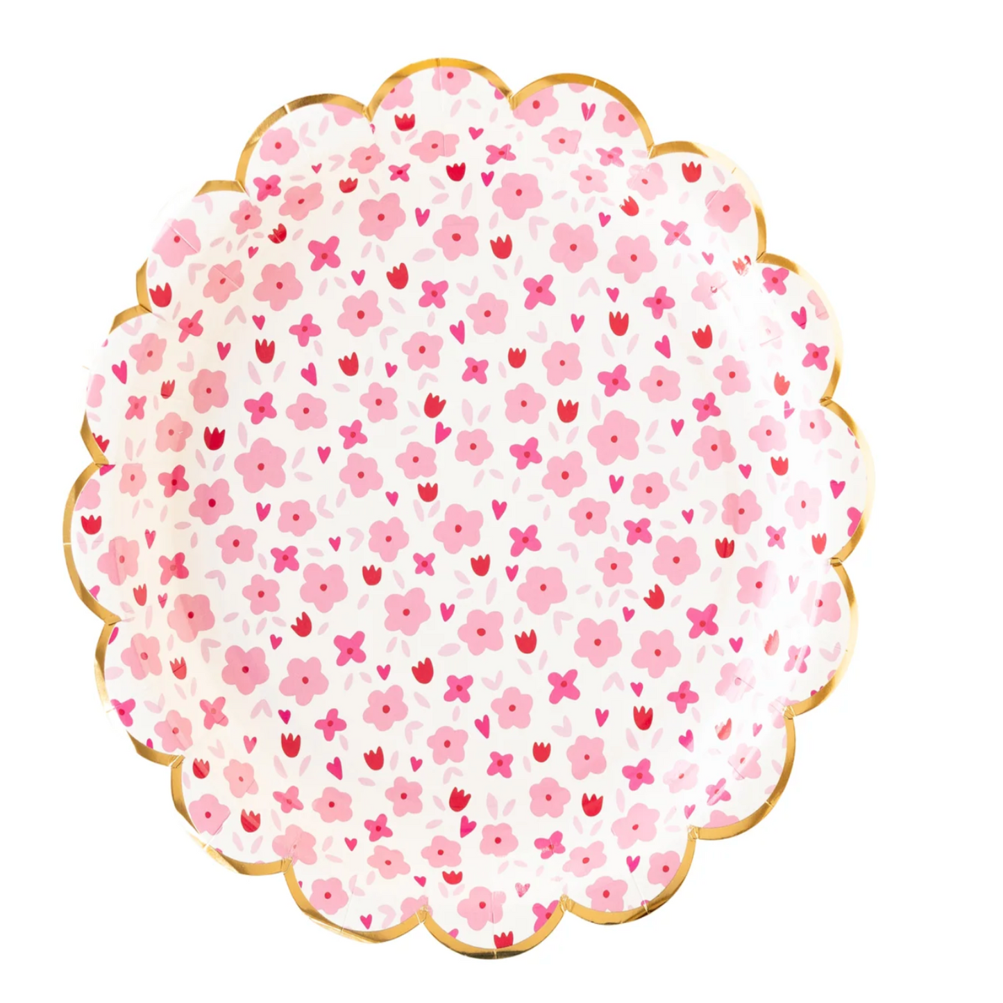 Flower Feilds Paper Plates