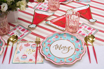 Dinner Plate Jolly Holiday/8pkg