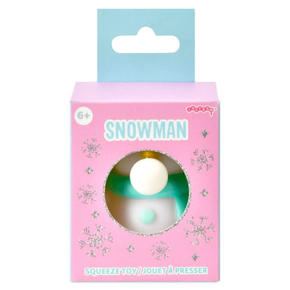 Snowman Bubble Squeeze Toy