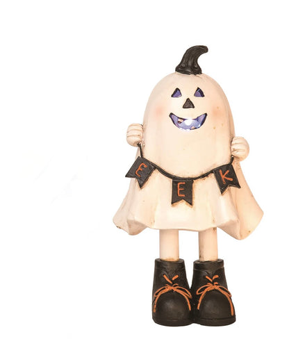 Light Up Res Trick or Treat Ghost Fig