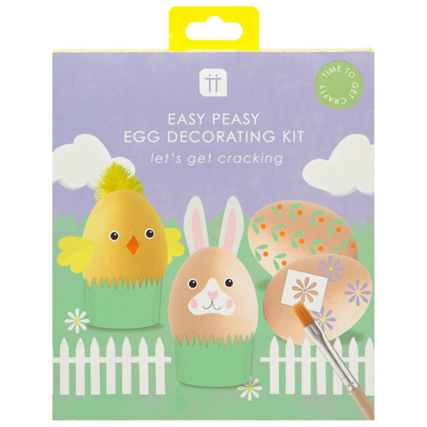 Spring Bunny Easter Egg Decorating Kit