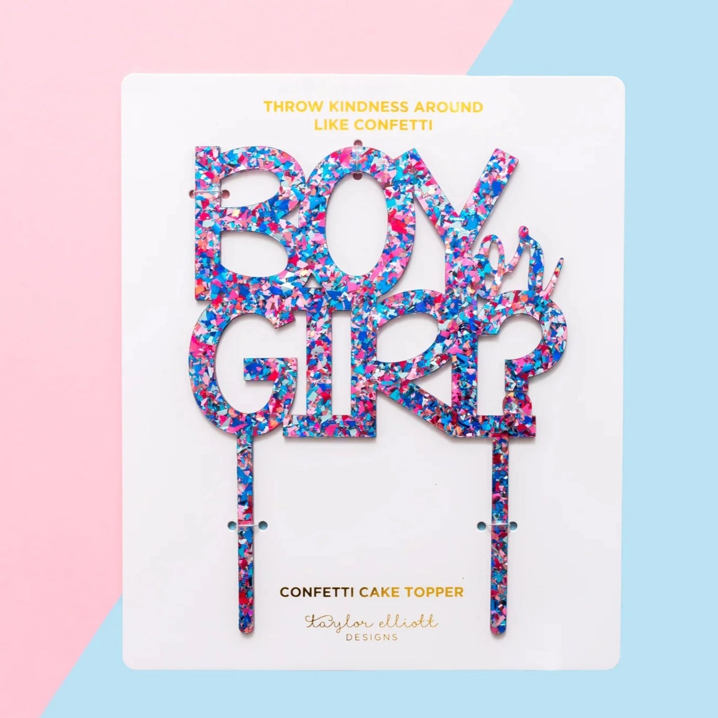 Boy Or Girl Cake Topper