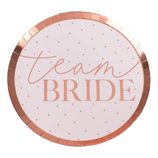 Team Bride Plates