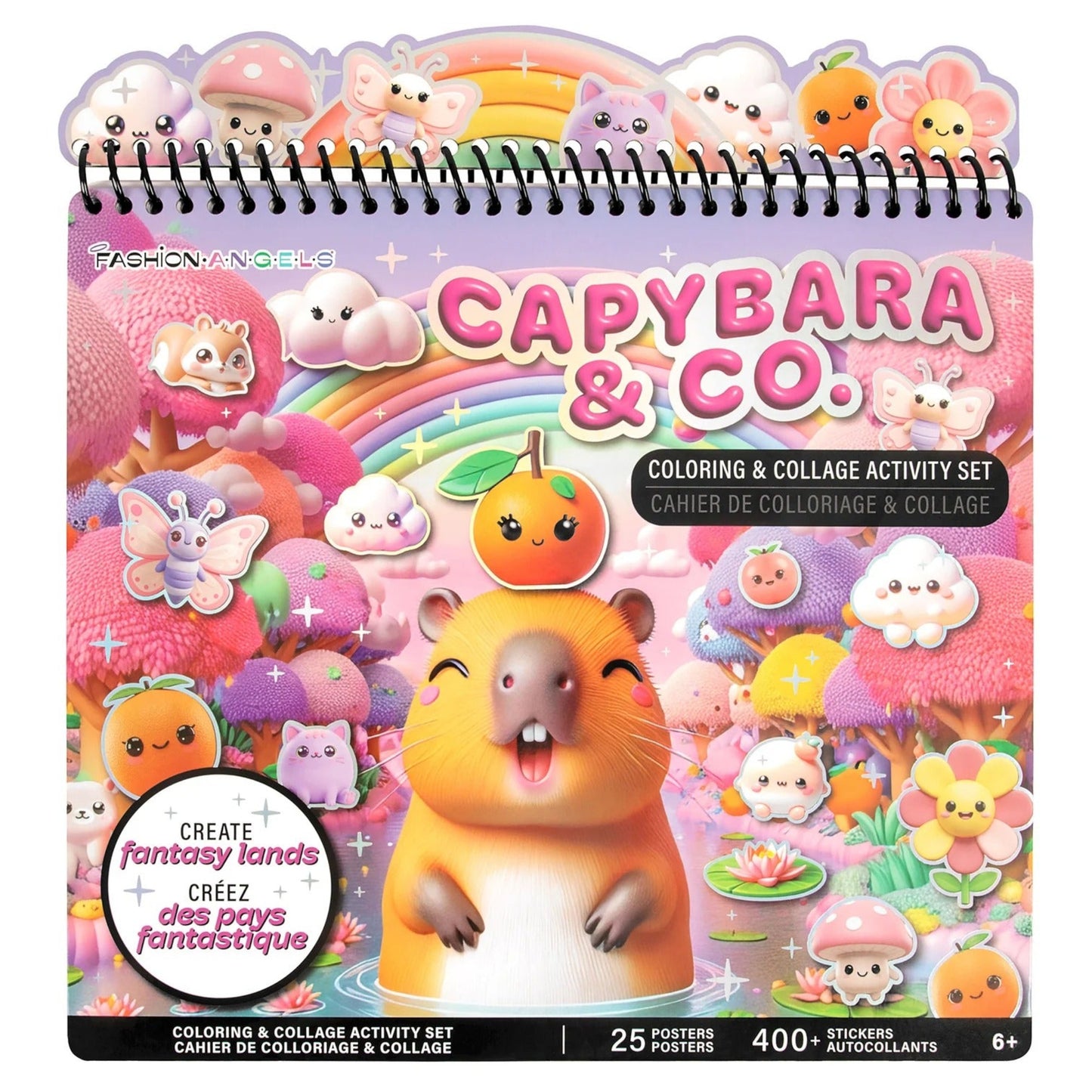 Capybara & Co. Coloring & Collage Activity Set