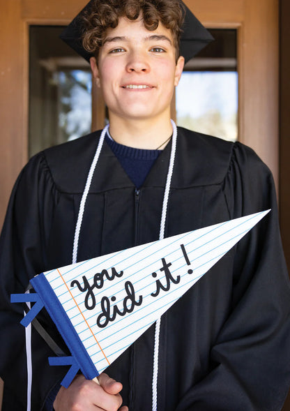 You Did It Felt Pennant