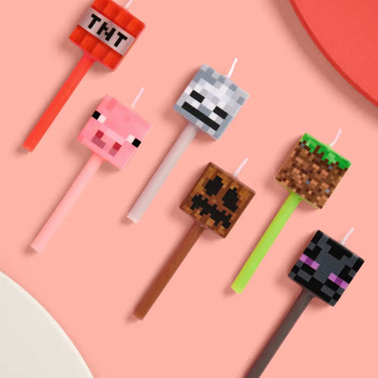 Pixel Minecraft Candles