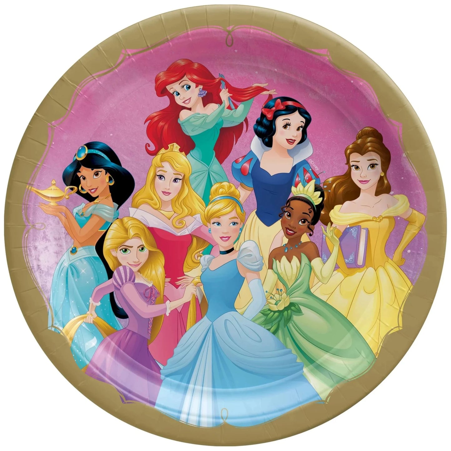 Disney Princess Small Dessert Paper Plates