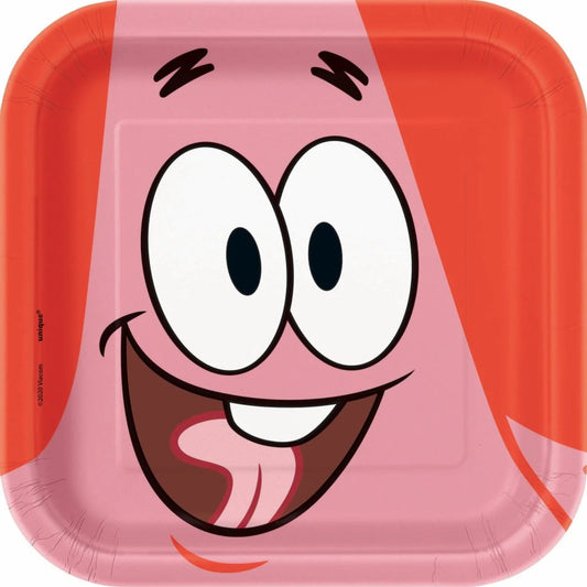 SpongeBob plates square