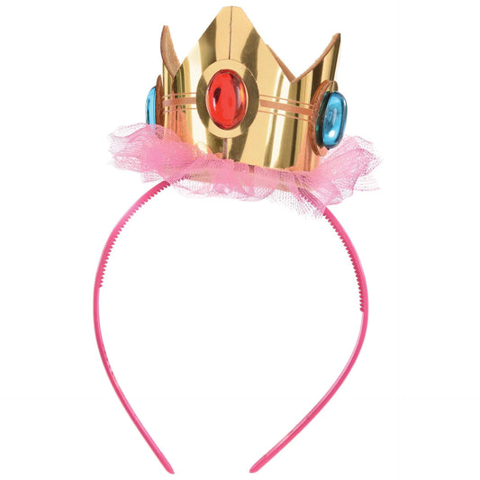 Super Mario Bros Birthday Princess Peach Headband, 1 Count