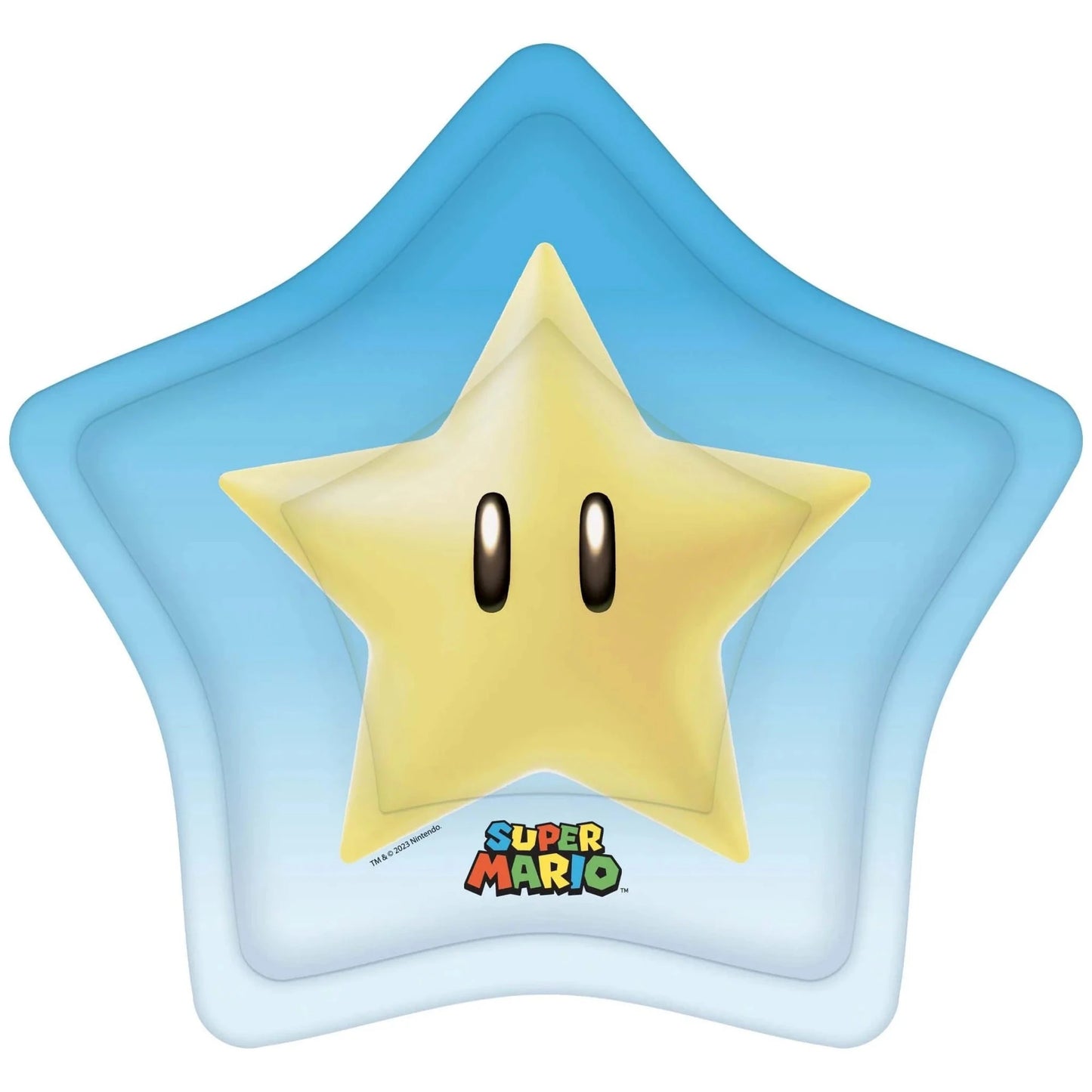 Super Mario Bros Birthday Small Star Shaped Dessert Paper Plates