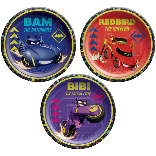Bat Wheels Paper Plates 7″