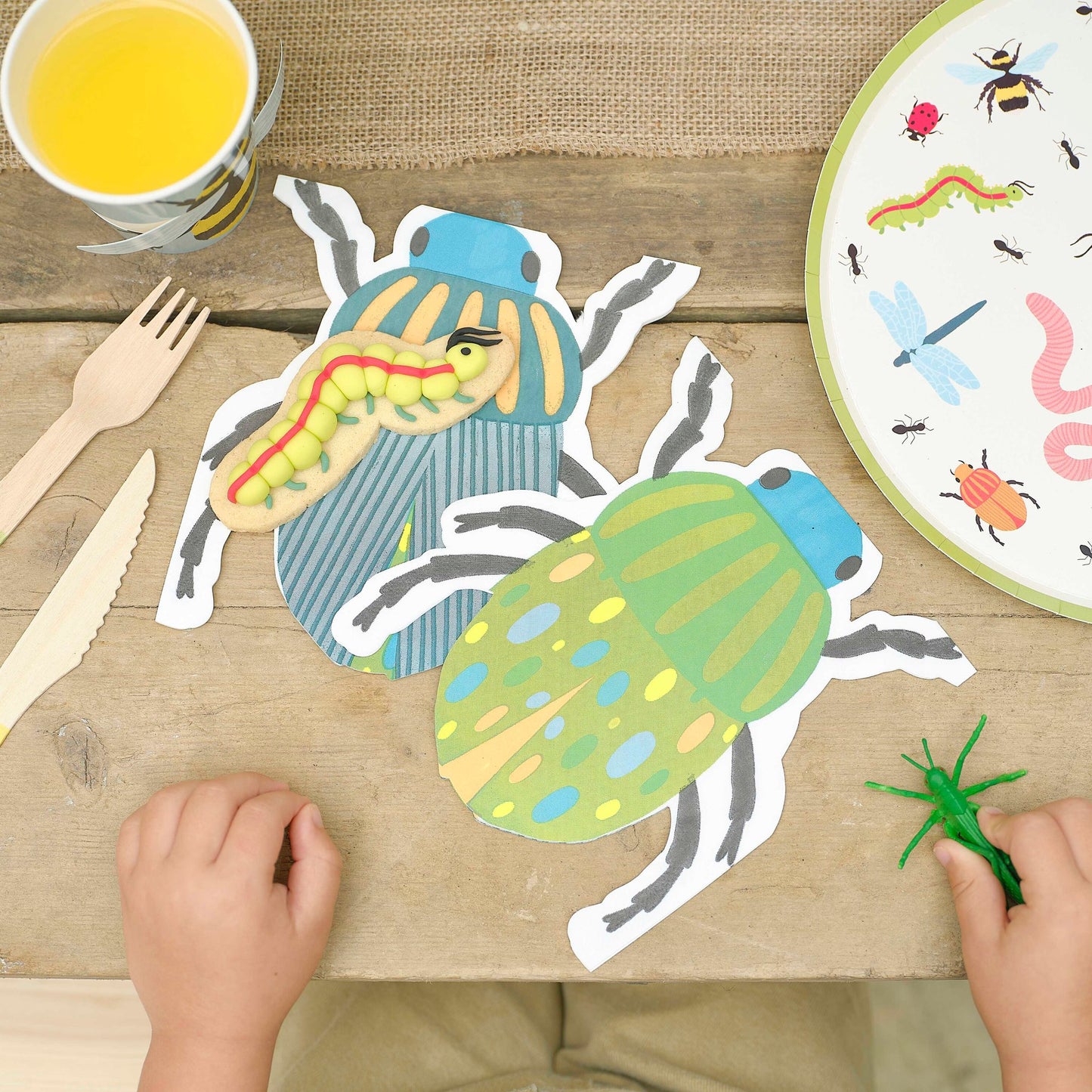 Bug Party Paper Napkins