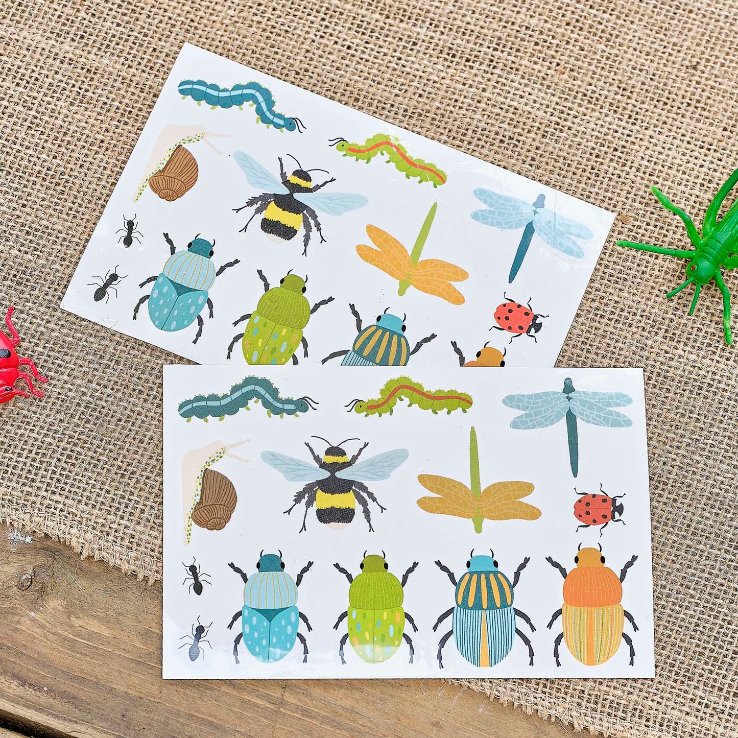 Mixed Bug Temporary Tattoos