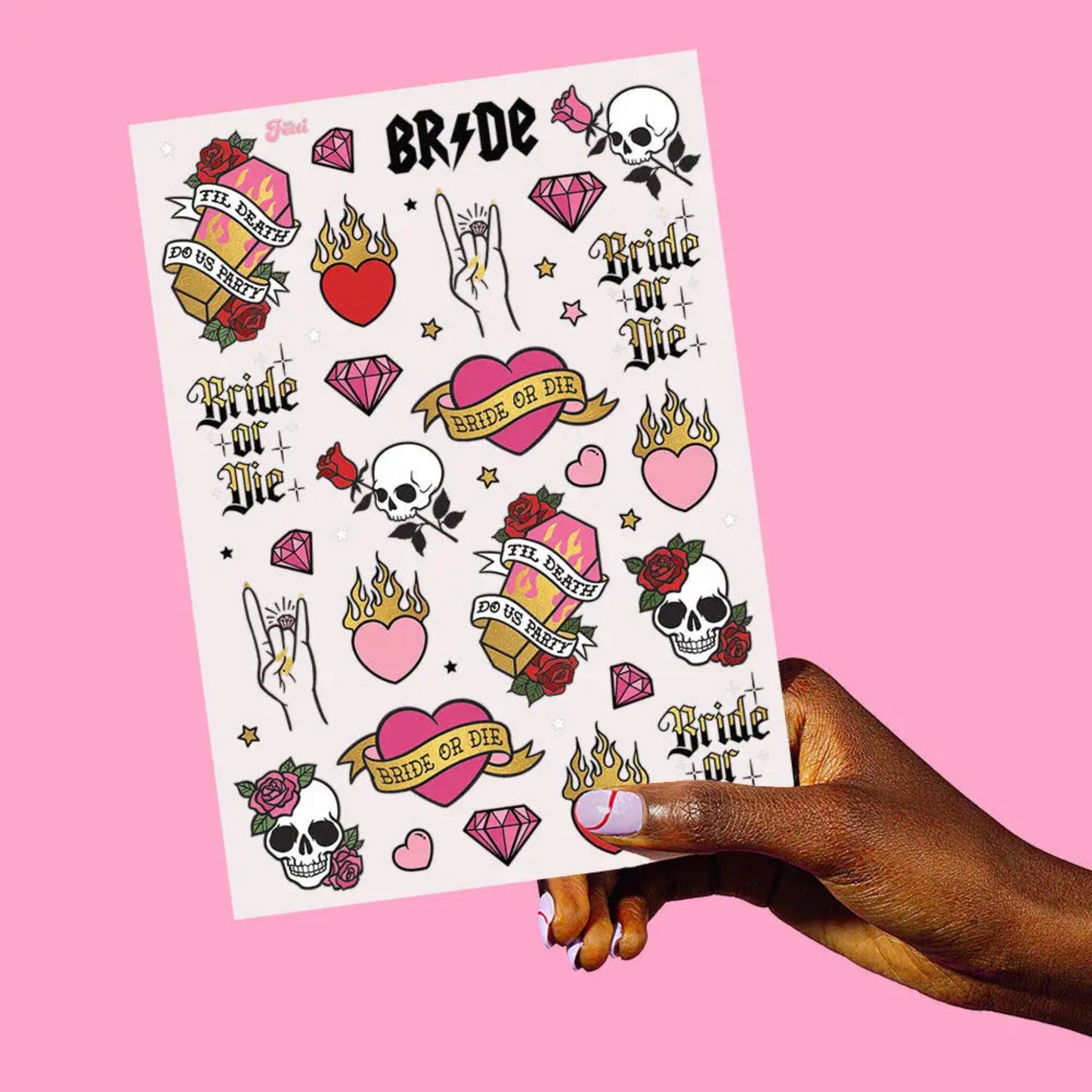 Bachelorette Party Temporary Tattoos