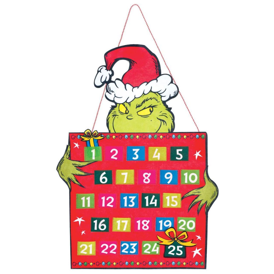 Grinch Raffle Grinch Countdown Calendar โ Its Party Time