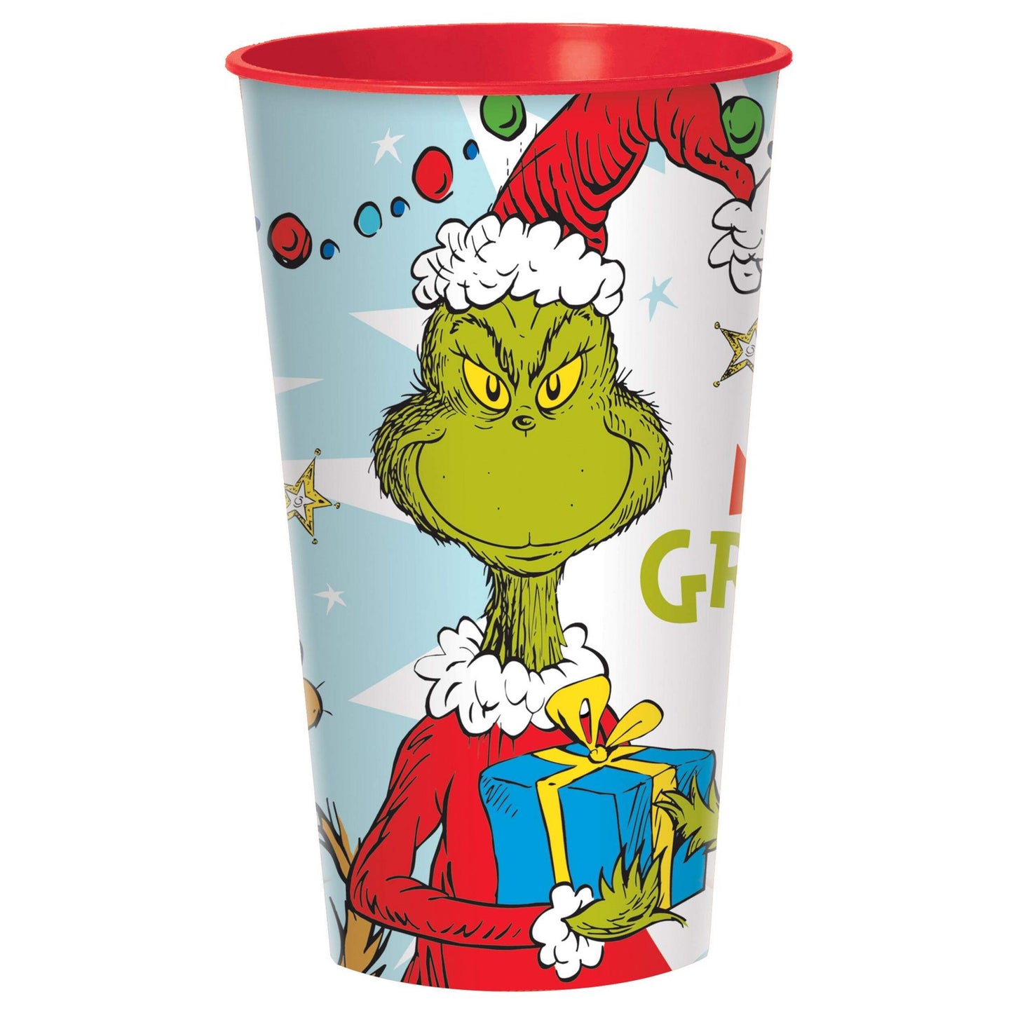 Grinch Plastic Cup, 32 Oz.