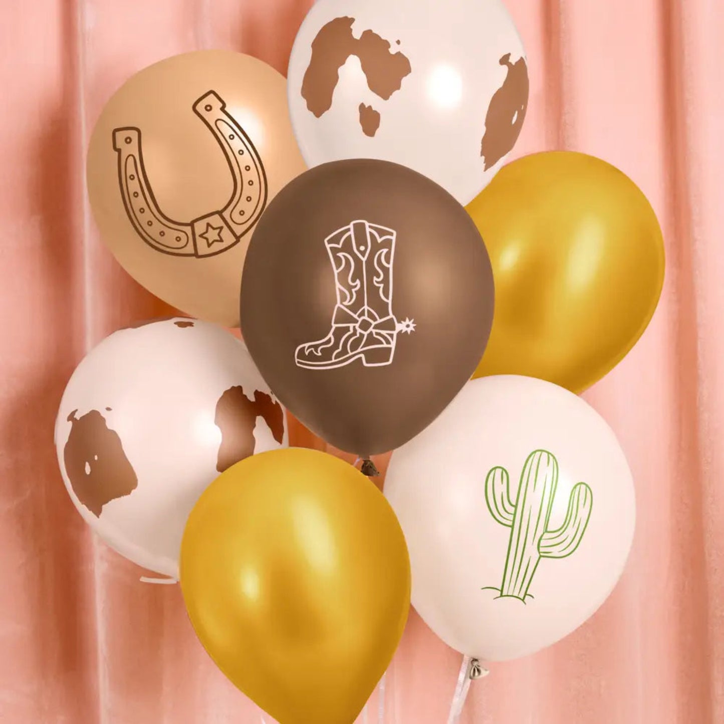 cow Latex Balloon Set