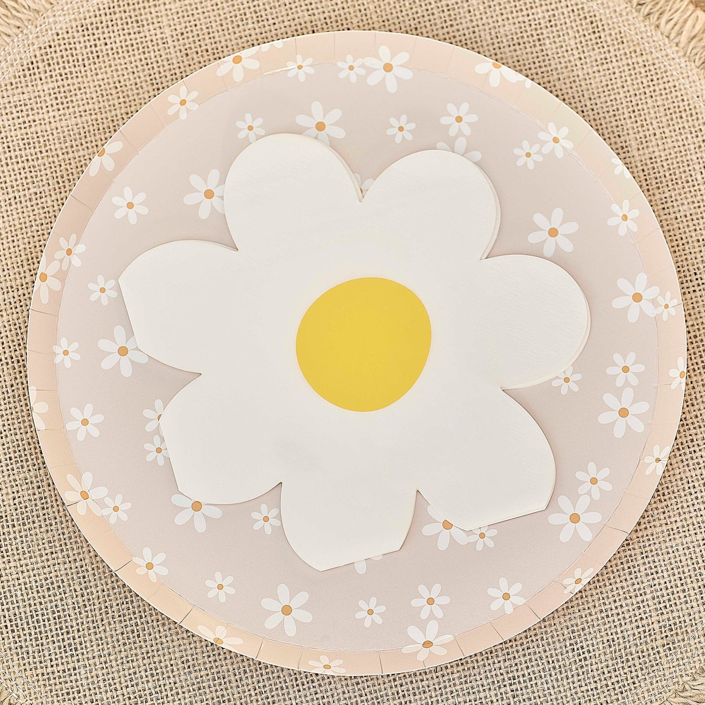 Daisy Floral Paper Napkins