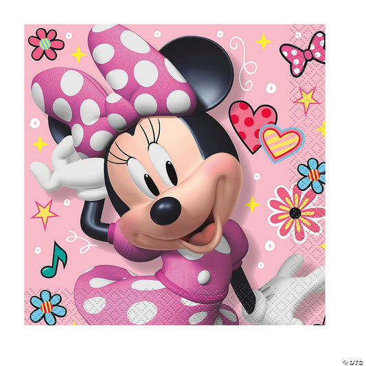 Minnie Mouse Luncheon Napkins - 16 Pc.