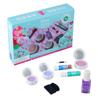 Flower Power Fairy - Kit de maquillaje natural de lujo para niños de Klee