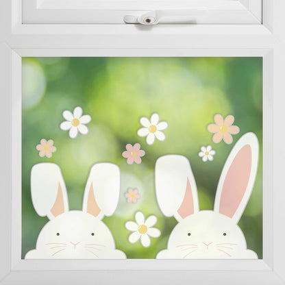 Bunny Easter Window Stickers