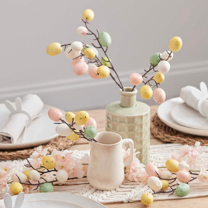 Pastel Easter Egg Stems Decoration