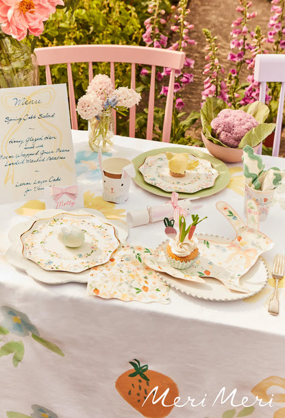 Elegant Floral Small Napkins