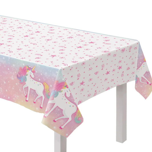 Unicorn Plastic Table Cover