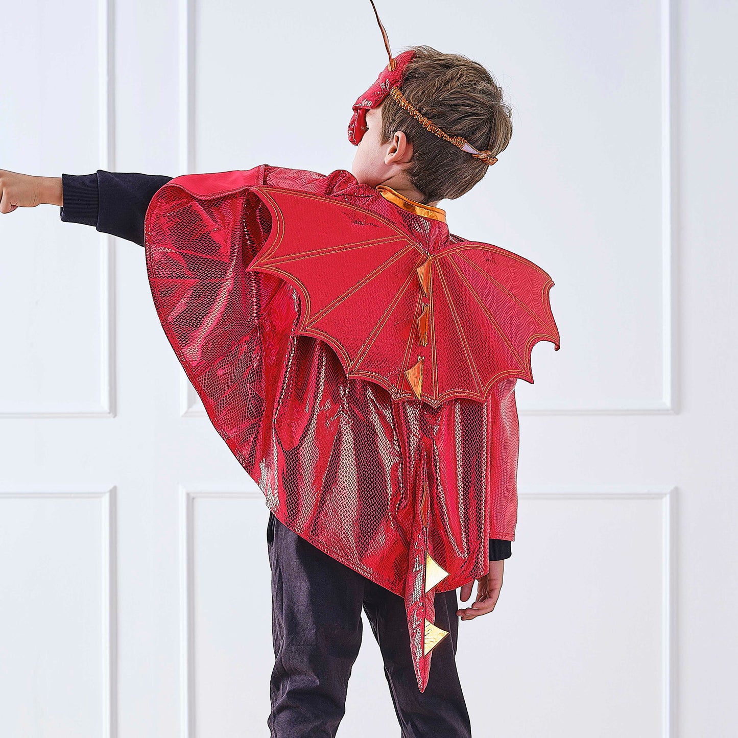 Red Dragon Costume Cape