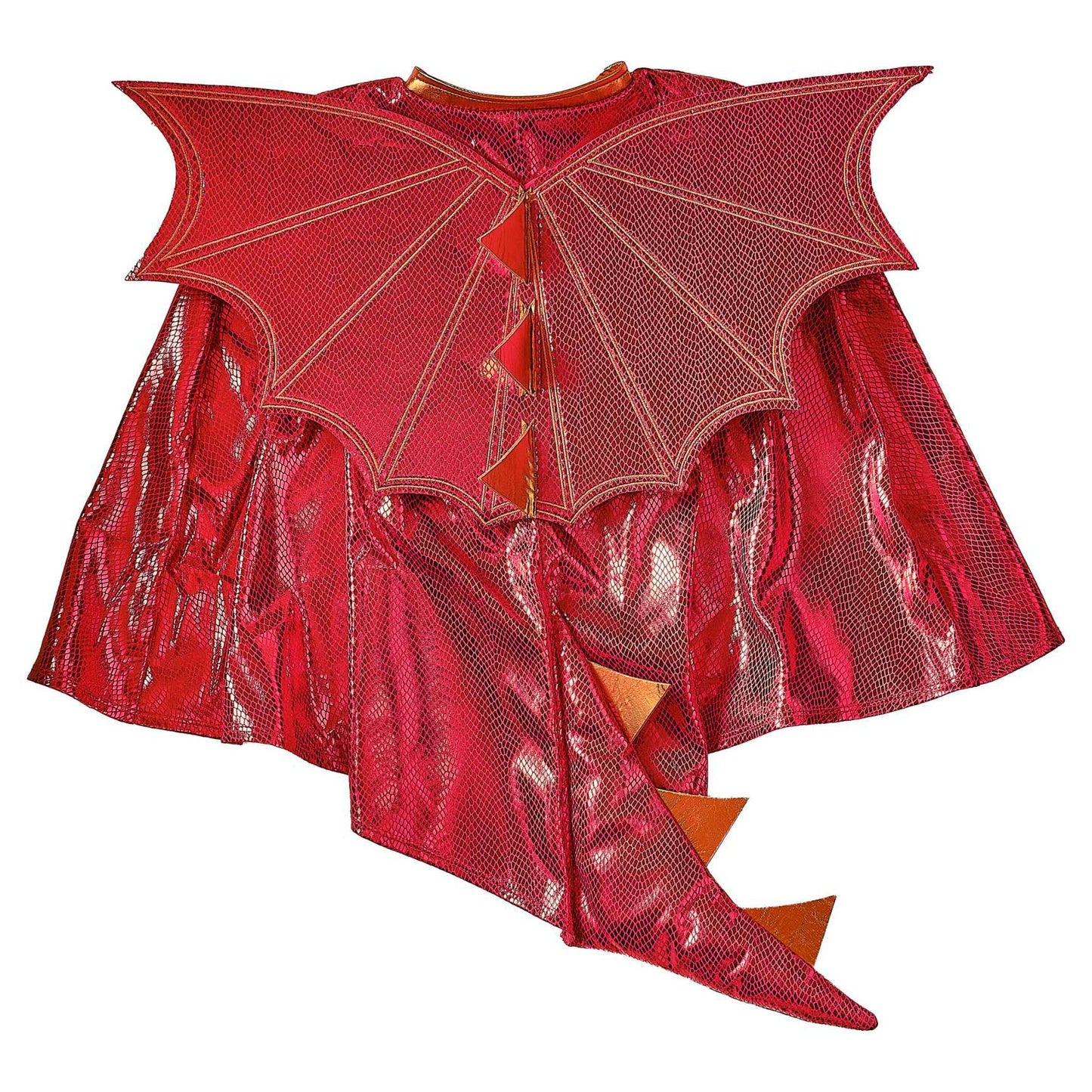 Red Dragon Costume Cape