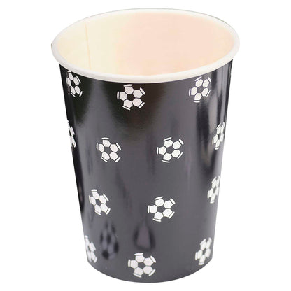 Football Print Paper Cups