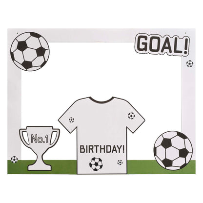 Customisable Football Party Photo Booth Frame