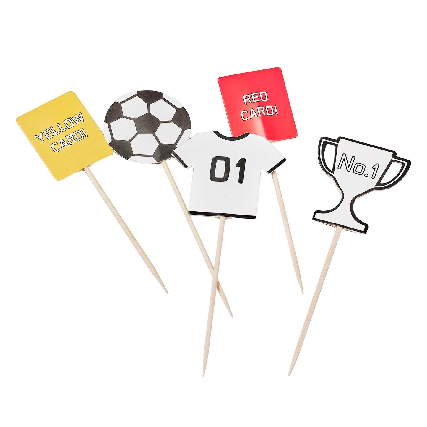 Football Cupcake Toppers