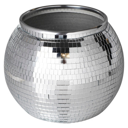 Silver Disco Ball Ice Bucket