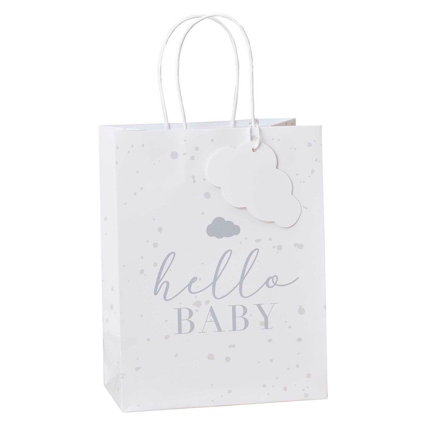 Bolsas de regalo para baby shower con nube