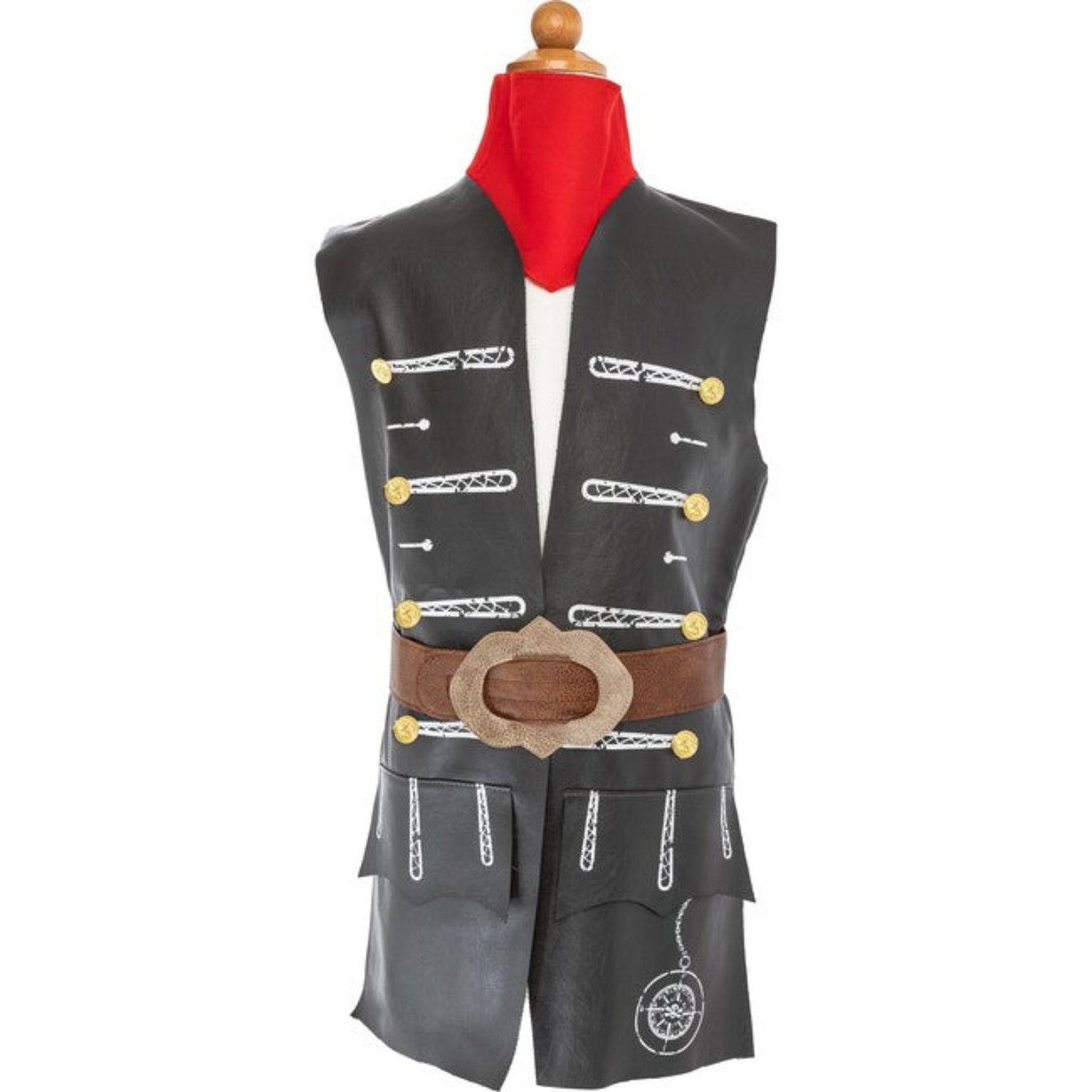SKULLY PIRATE VEST BELT
