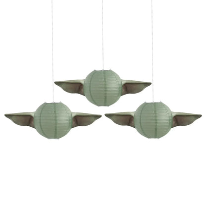 Mandalorian The Child Paper Lanterns 3ct