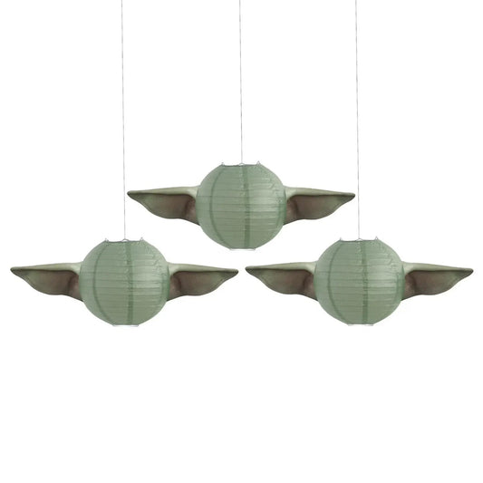 Mandalorian The Child Paper Lanterns 3ct
